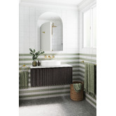 Elena Tiles Nevada Avocado Subway Ceramic Tile