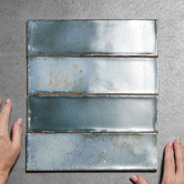 Elena Tiles Seville Dark Blue Subway Ceramic Tile