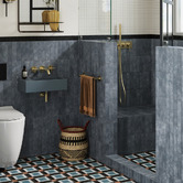 Elena Tiles Seville Dark Blue Subway Ceramic Tile