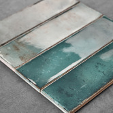 Elena Tiles Seville Jade Green Subway Ceramic Tile