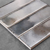 Elena Tiles Seville Anthricite Grey Subway Ceramic Tile