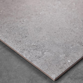 Elena Tiles Quinn Grip Grey Square Porcelain Tile