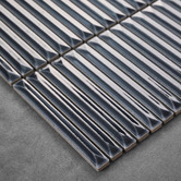 Elena Tiles Akira Indigo Kit Kat Porcelain Mosaic Tile