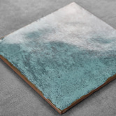 Elena Tiles Madeira Green Square Porcelain Tile