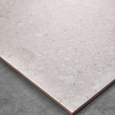 Elena Tiles Marlo 450 x 450mm White Terrazzo Look Porcelain Tile