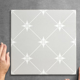 Elena Tiles Chelsea Grey Decorative Porcelain Tile