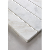 Elena Tiles Apollo Tumbled Calacatta Gold Subway Marble Look Tile