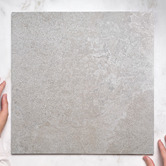 Elena Tiles Crown Matt Grey Square Tile