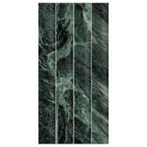 Elena Tiles Cassian Satin Green Flute Ceramic Tile