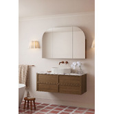 Elena Tiles Apollo Tumbled Calacatta Gold Subway Marble Look Tile