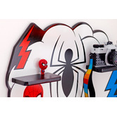 Disney Home Disney Home Kids&#039; Marvel Spider-Man Cloud Wall Shelf