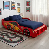 Disney Home Disney Home Kids' Pixar Cars Lightning McQueen Single Bed
