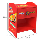 Disney Home Disney Home Kids' Pixar Cars Lightning McQueen Bedside Table