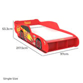 Disney Home Disney Home Kids' Pixar Cars Lightning McQueen Single Bed