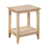 Terra Living Liselotte Rubberwood Lamp Table