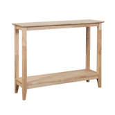 Terra Living Liselotte Rubberwood Console Table