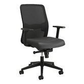 Marblanc Graphite Faux Leather Task Chair