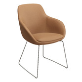 Marblanc Muse Faux Leather Visitor Chair
