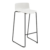Marblanc 75cm Unica I Upholstered Sled Bar Stool