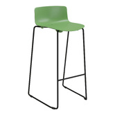 Marblanc 75cm Unica I Upholstered Sled Bar Stool