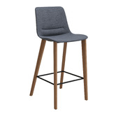 Marblanc 75cm Unica Upholstered Bar Stool