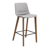 Marblanc 75cm Unica Upholstered Bar Stool