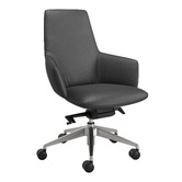Marblanc Wing Faux Leather Office Chair