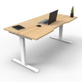 Hosie Office Solutions Herschel 120cm Economy Electric Sit &amp; Stand Desk