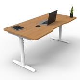 Hosie Office Solutions Herschel Round Computer Desk