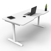 Hosie Office Solutions Herschel Round Computer Desk