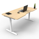 Hosie Office Solutions Herschel Round Computer Desk