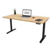 Hosie Office Solutions Herschel 130cm Round Sit &amp; Stand Desk