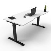 Hosie Office Solutions Herschel 130cm Electric Sit &amp; Stand Desk