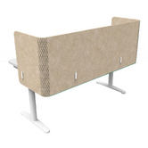 Hosie Office Solutions Harlow Acoustic Desk Screen Wrap