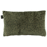 KAAT Amsterdam Green Spartan Cotton Velvet Cushion
