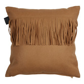 KAAT Amsterdam Brown Frey Wool-Blend Cushion