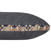 KAAT Amsterdam Anthracite Julan Velvet Cushion