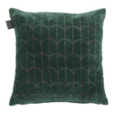 KAAT Amsterdam Green Saga Cotton Cushion