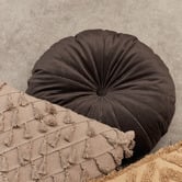 KAAT Amsterdam Mandarin Round Velvet Cushion