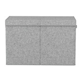 Keezi Keezi Kids' Grey Foldable Toy Box