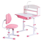 Keezi Keezi Kids' Ergonomic Study Desk &amp; Chair Set
