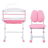 Keezi Keezi Kids' Ergonomic Study Desk &amp; Chair Set