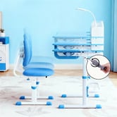 Keezi Keezi Kids' Ergonomic Study Desk &amp; Chair Set