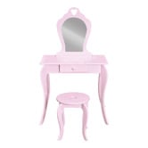 Keezi 2 Piece Keezi Kids' Dressing Table &amp; Stool Set