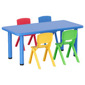 Keezi Keezi Kids' Table &amp; Chair Set