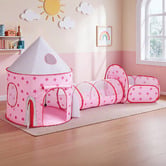 Keezi Keezi Castle Tunnel Play Tent