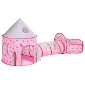 Keezi Keezi Castle Tunnel Play Tent