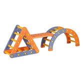 Keezi Keezi Triangle &amp; Arch Climber Playset