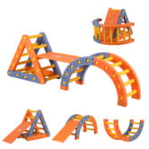 Keezi Keezi Triangle &amp; Arch Climber Playset