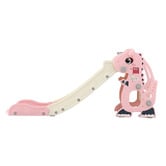 Keezi Keezi Pink Dragon Slide with Basketball Hoop